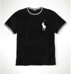 polo t-shirt hommes nouveau rabais support coton mode noir lky